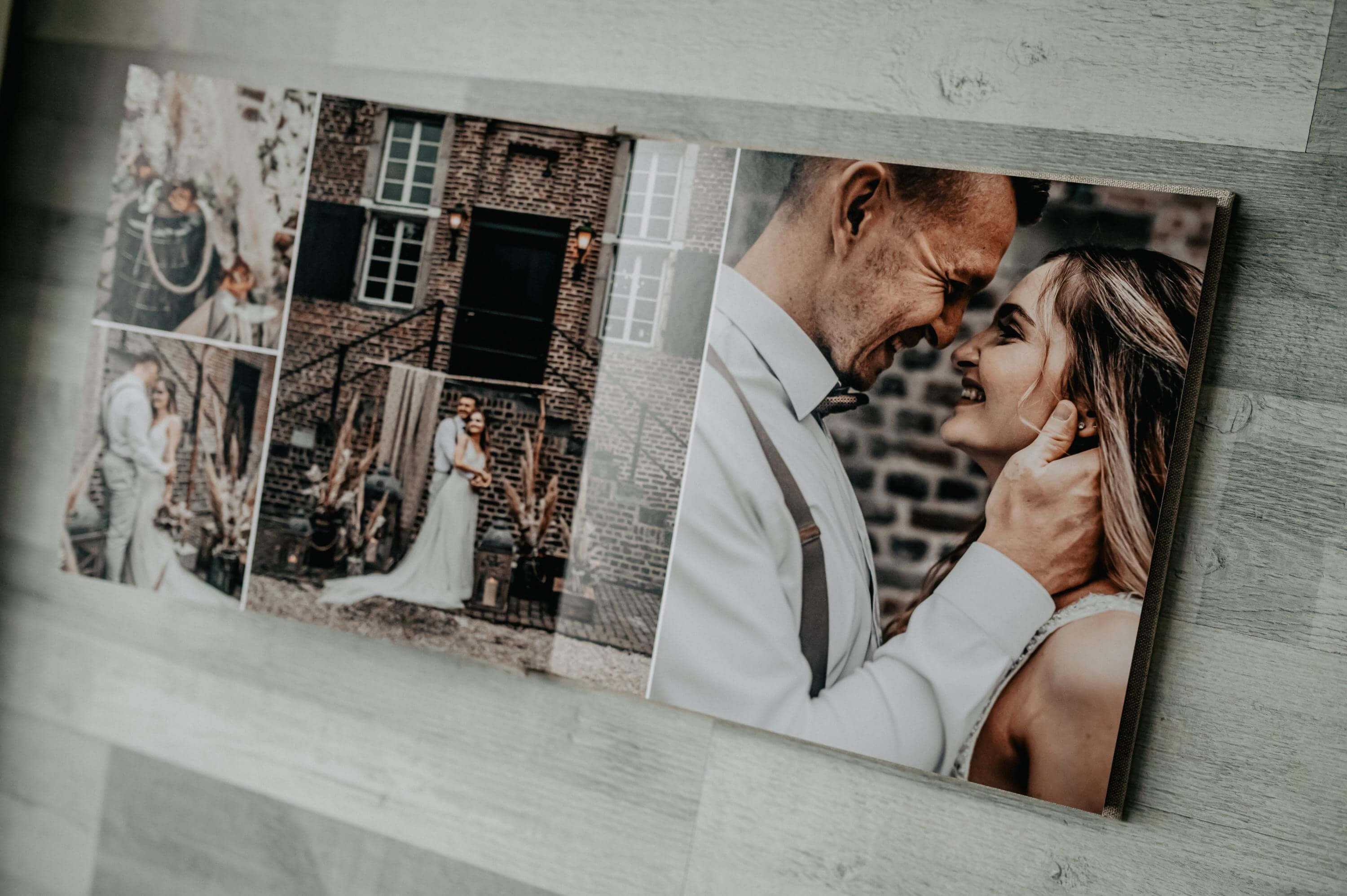 Foto mit Details zu Alben print Album Hochzeitsalbum Leinen und Acrylglas der Kategorie Alben Print