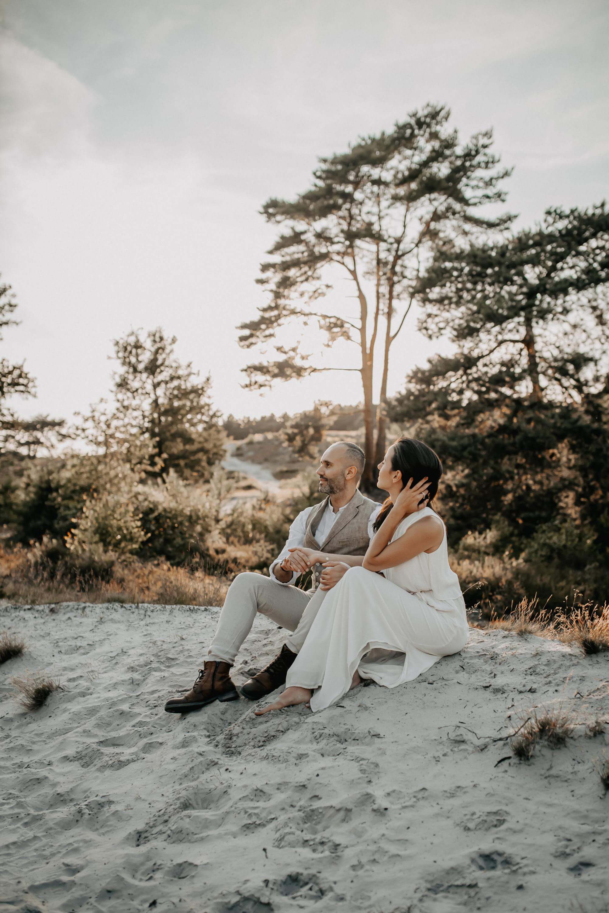 Photo with details of Hochzeit Brunssummer Heide Strand Paarshooting and Engagement of category Hochzeit