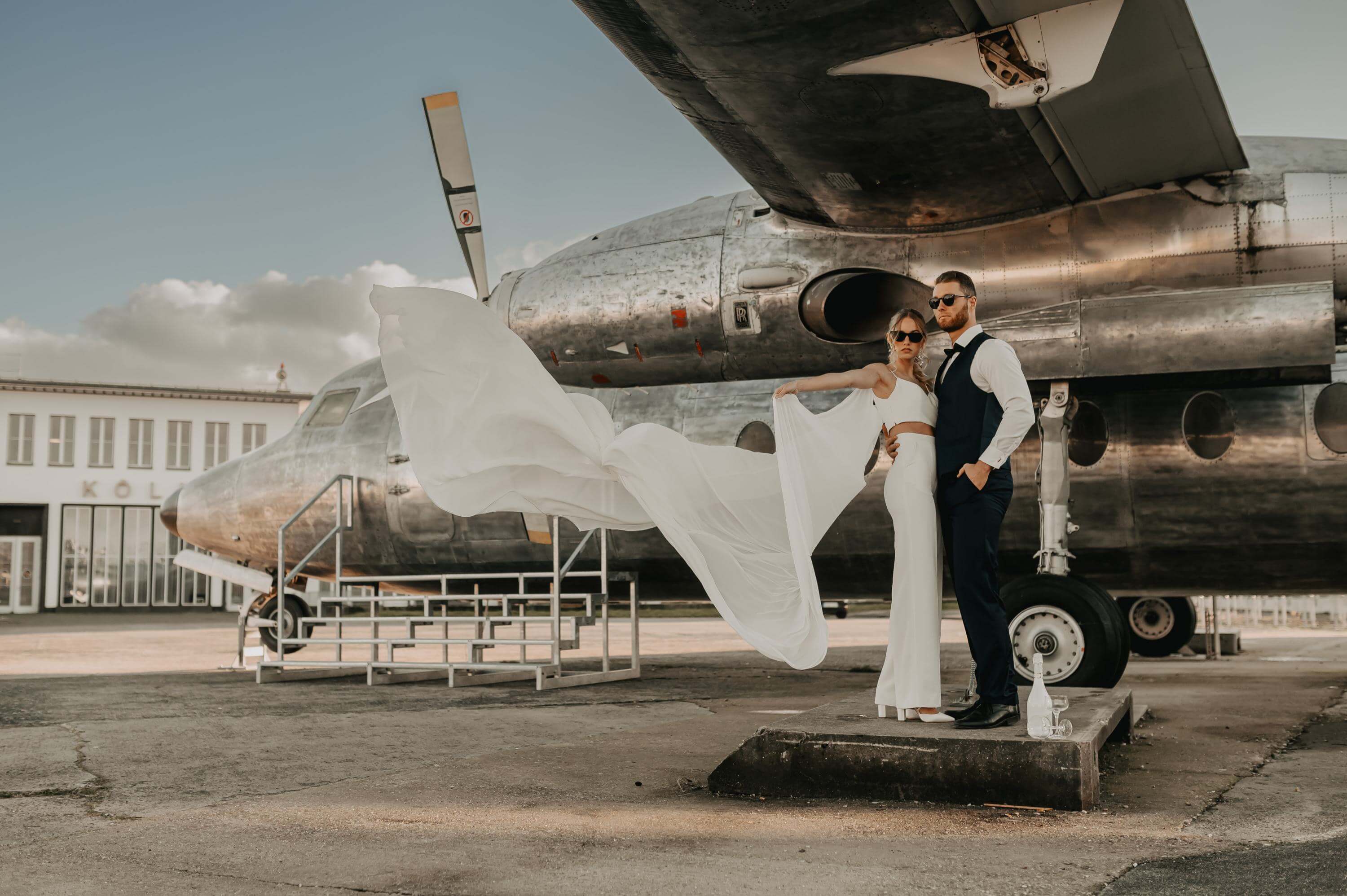 Wedding Inspirations • Historic Airport • Cologne Butzweilerhof ♥ by.ysonne